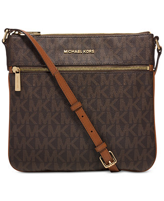MICHAEL Michael Kors Bedford Flat Crossbody - Handbags & Accessories - Macy&#39;s