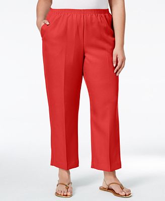 macys alfred dunner petite capris