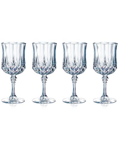 Longchamp Set of 4 Cordial Glasses