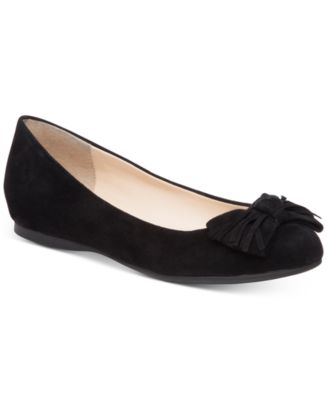 Jessica Simpson Madian Fringed Bow Flats - Flats - Shoes - Macy's