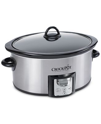 Crock-Pot SCCPVP400-S 4-Qt. Smart-Pot Slow Cooker - Electrics - Kitchen ...