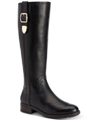 COACH Easton Wide Calf Tall Riding Boots - Boots - Shoes - Macy&#39;s