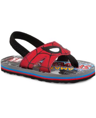 stride rite spider man sandals