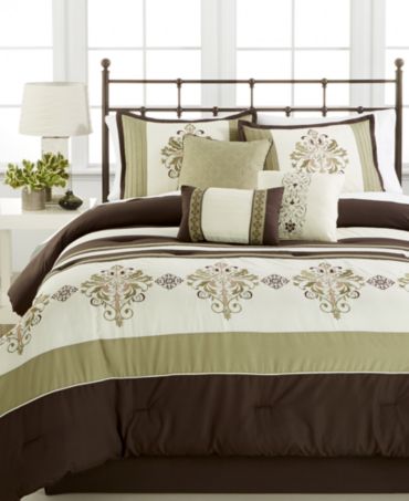 Marin 7-Pc. Comforter Sets - Bed in a Bag - Bed & Bath - Macy&#39;s