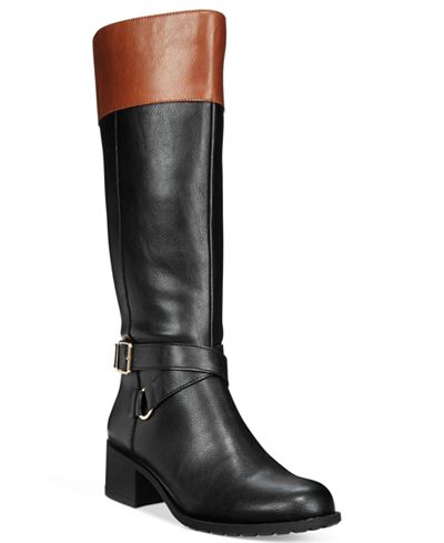 Style & Co. Vedaa Wide-Calf Boots, Only at Macy&#39;s - Boots - Shoes - Macy&#39;s