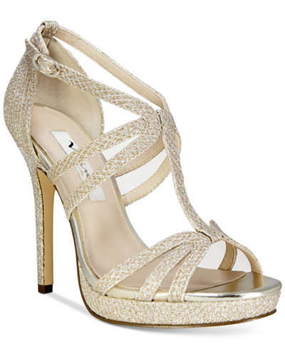 Nina Fanetta Evening Sandals - Heels - Shoes - Macy's
