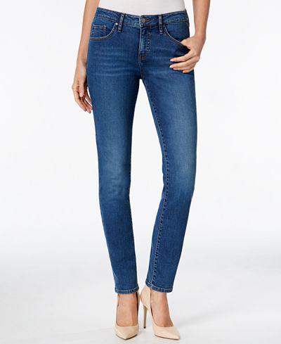 Calvin Klein Jeans Curvy-Fit Skinny Jeans - Jeans - Women - Macy's