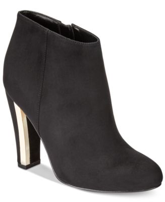 macys high heel booties