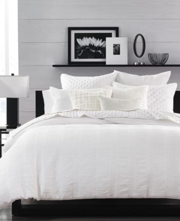 Hotel Collection Pleated Stripe Bedding Collection, Only at Macy&#39;s - Bedding Collections - Bed ...