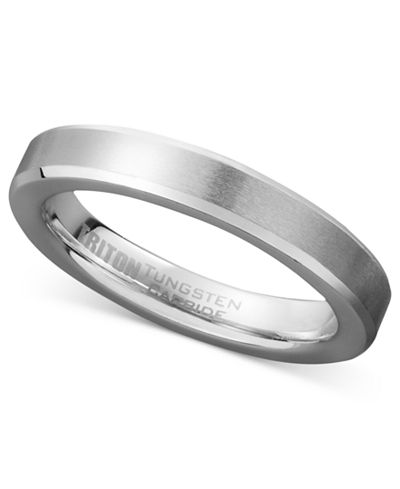 triton tungsten carbide 3mm band ring rings